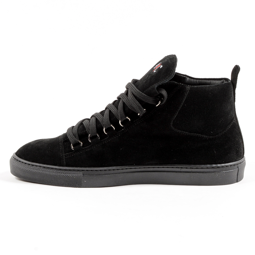 Andrew Charles Mens Sneaker Black JEFF
