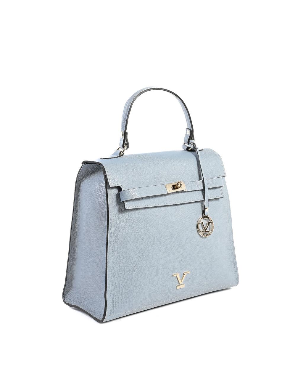 Bolso de Mano Mujer V Italia Azul Claro BG12010 DOLLARO AZZURRO