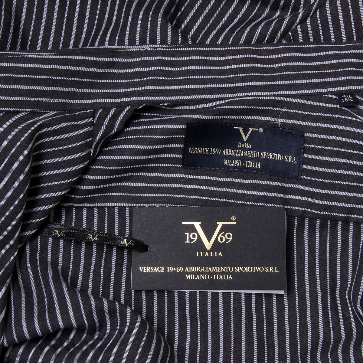 Camisa de cuello clásico para hombre V 1969 Italia 377 VAR. 521