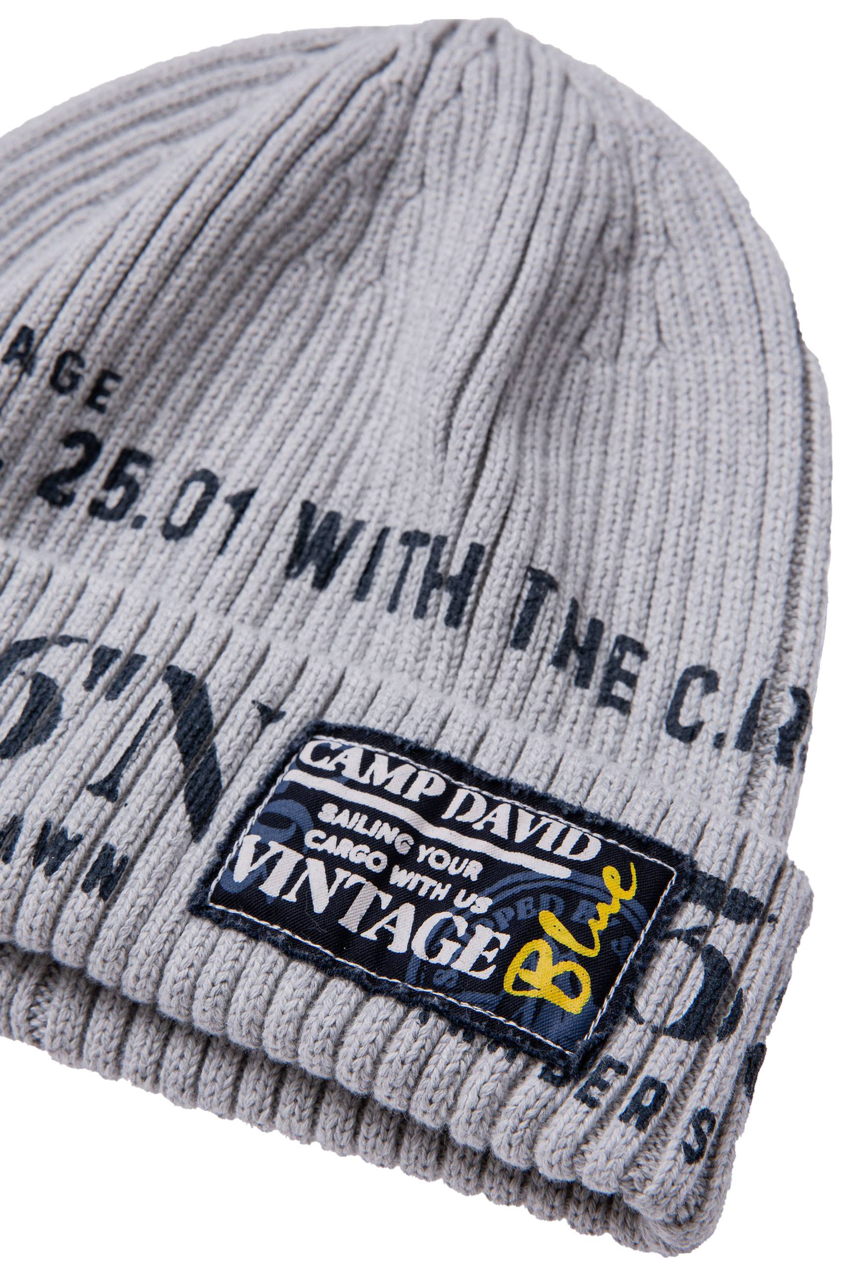 Gorra de punto para hombre Camp David