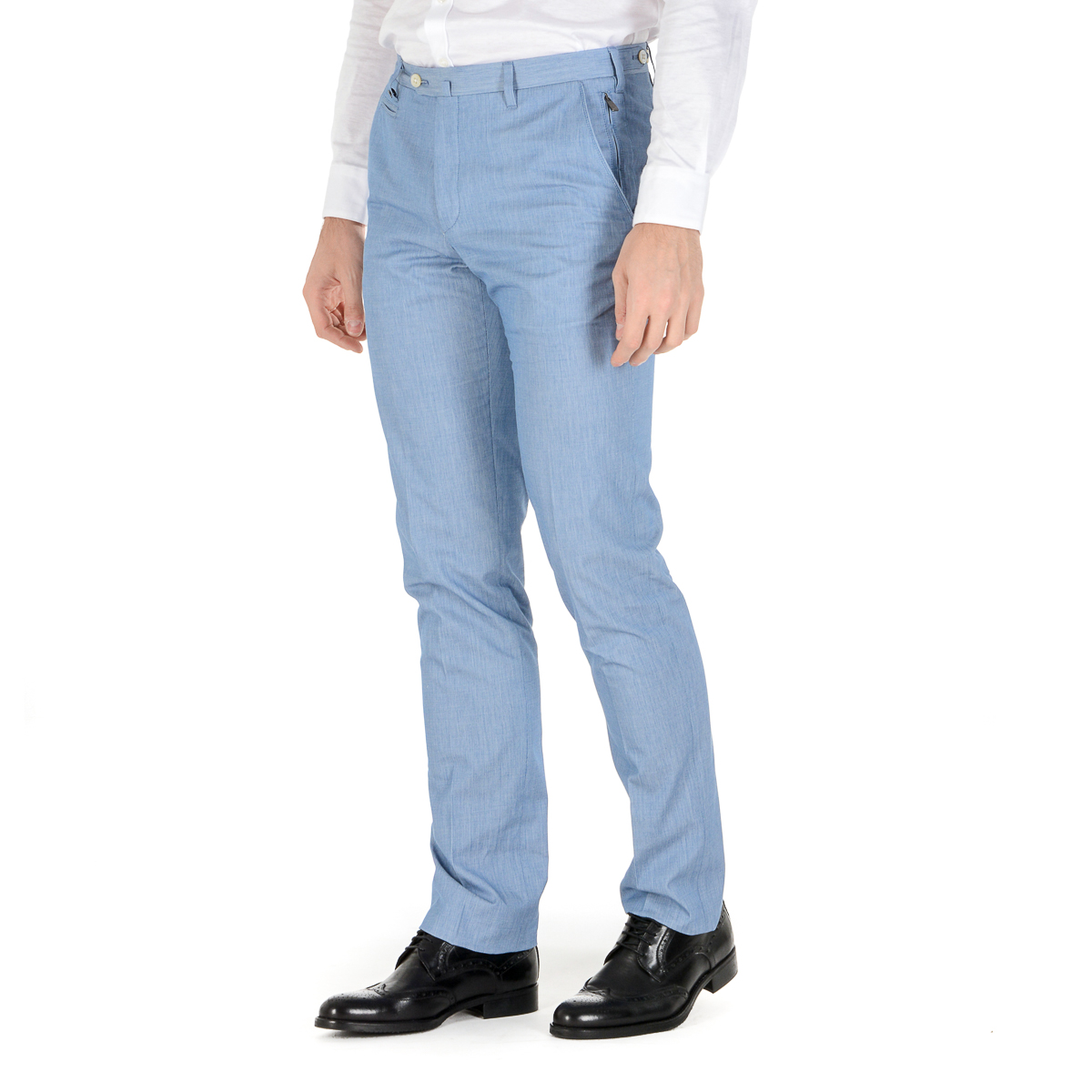 Pantalones Corneliani para hombre azul claro