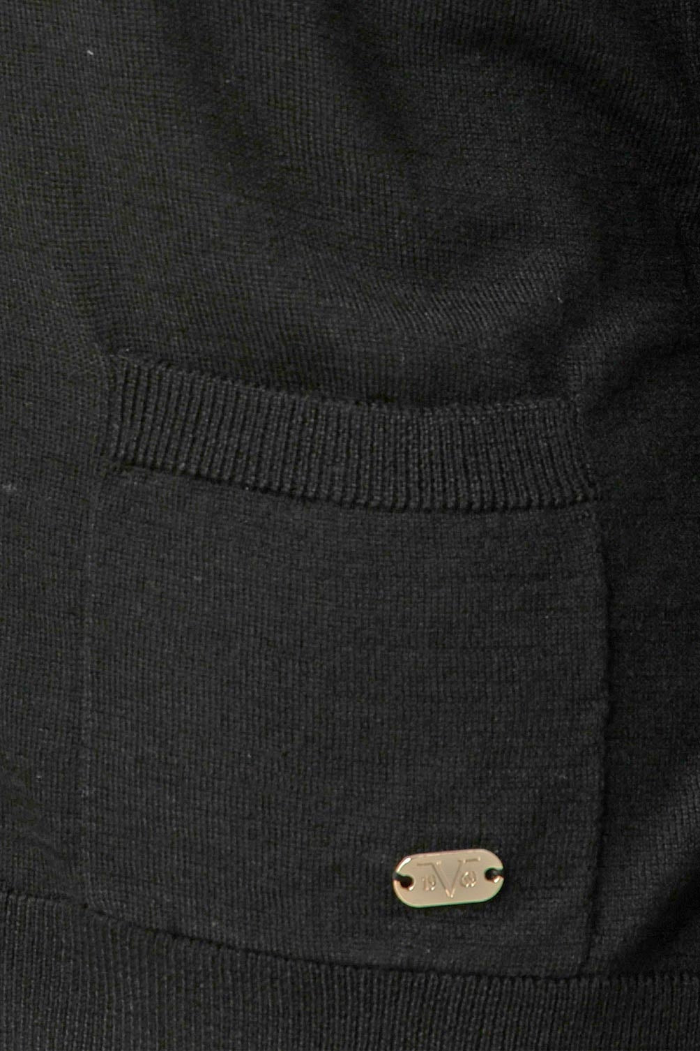 Suéter italiano para mujer 19V69, color negro, KIARA BLACK