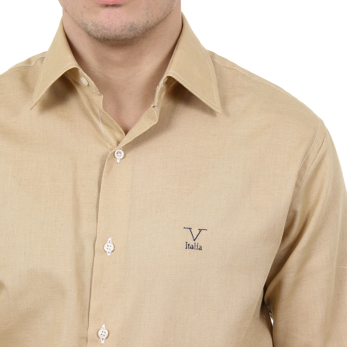 Camisa de cuello clásico para hombre V 1969 Italia 377 VAR. 509