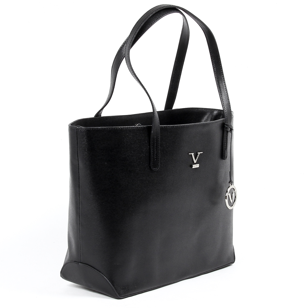 V 1969 Italia Womens Handbag Black VIENNA