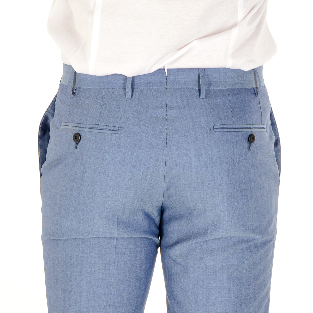 Pantalones Corneliani para hombre azul claro