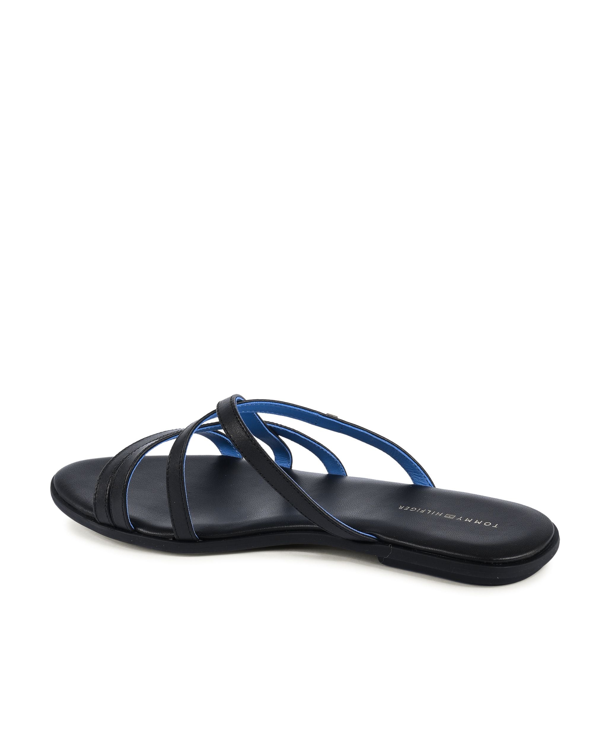 Sandalias Tommy Hilfiger para mujer negras FW0FW08067BDS