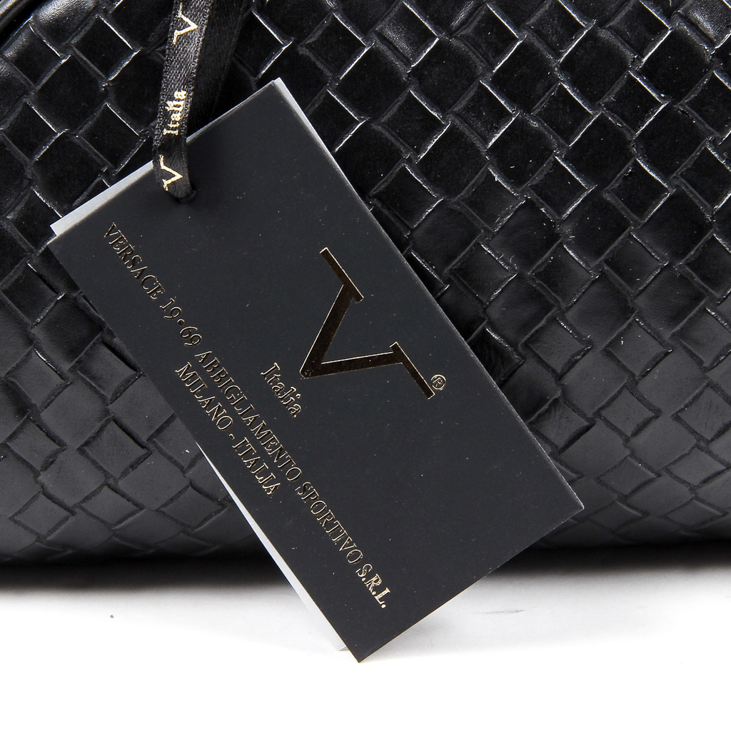 Bolso de hombre V 1969 Italia negro DERREN