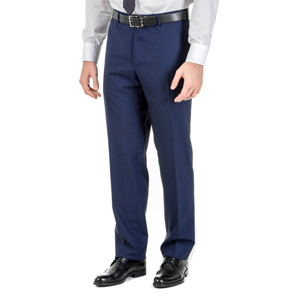 Canali Mens Suit Long Sleeves Blue
