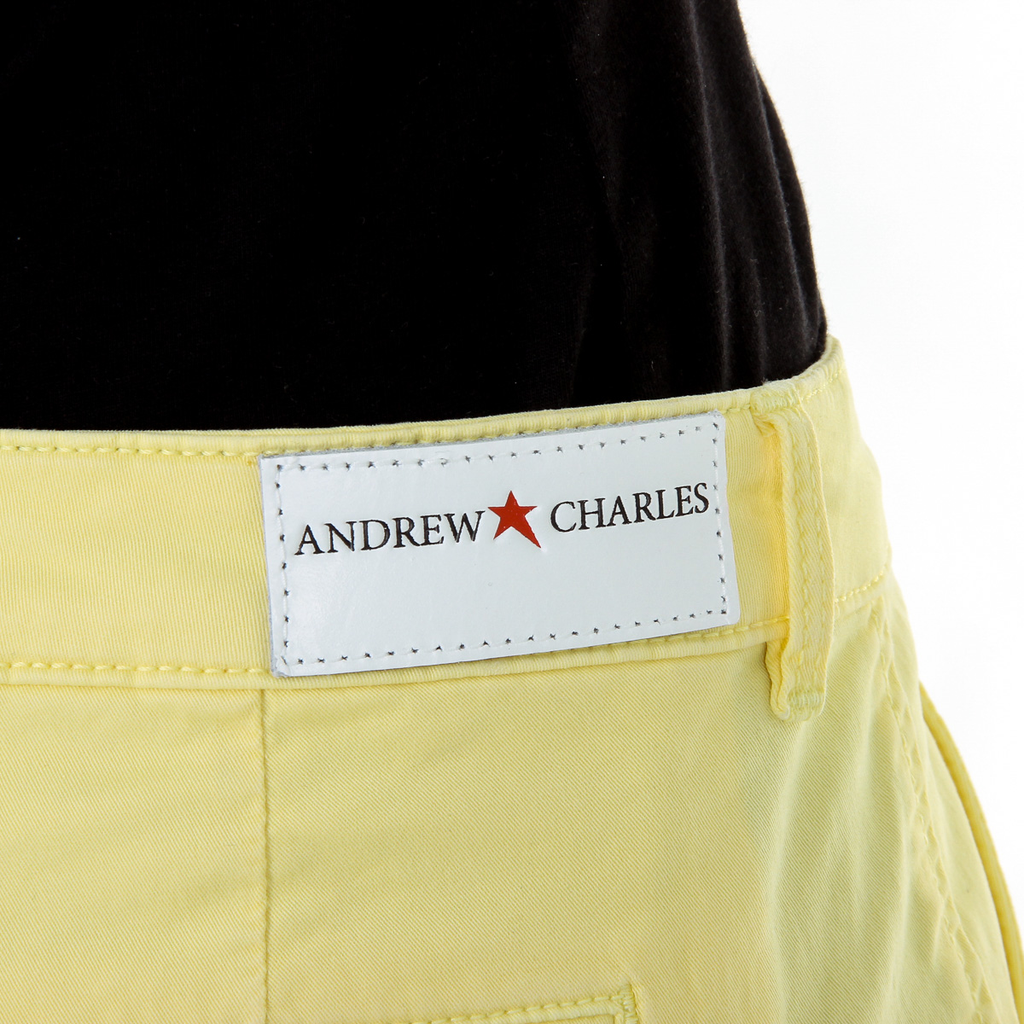 Pantalones de mujer Andrew Charles amarillos PENDA