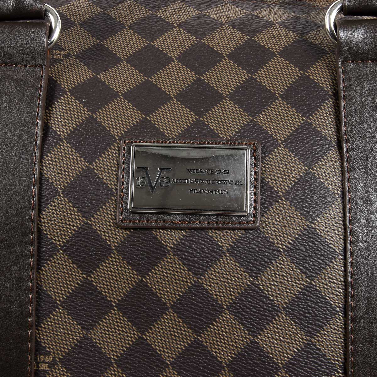 Bolso deportivo para hombre V 1969 Italia V1969018 CAFÉ CAFÉ
