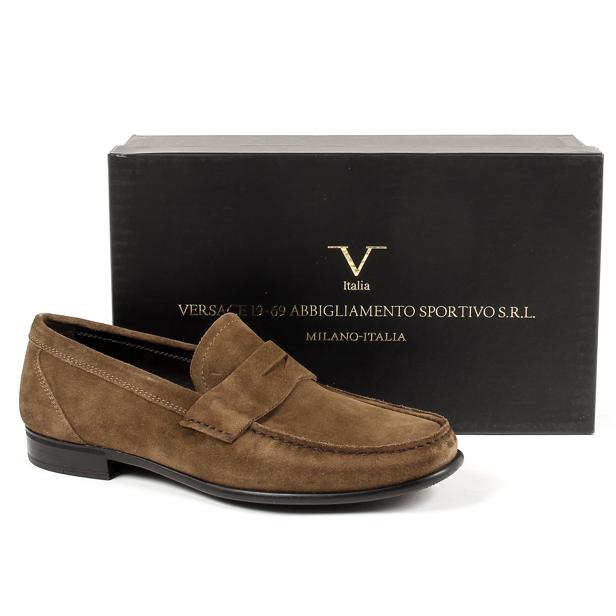 V 1969 Italia Mens Loafer Brown STEWART