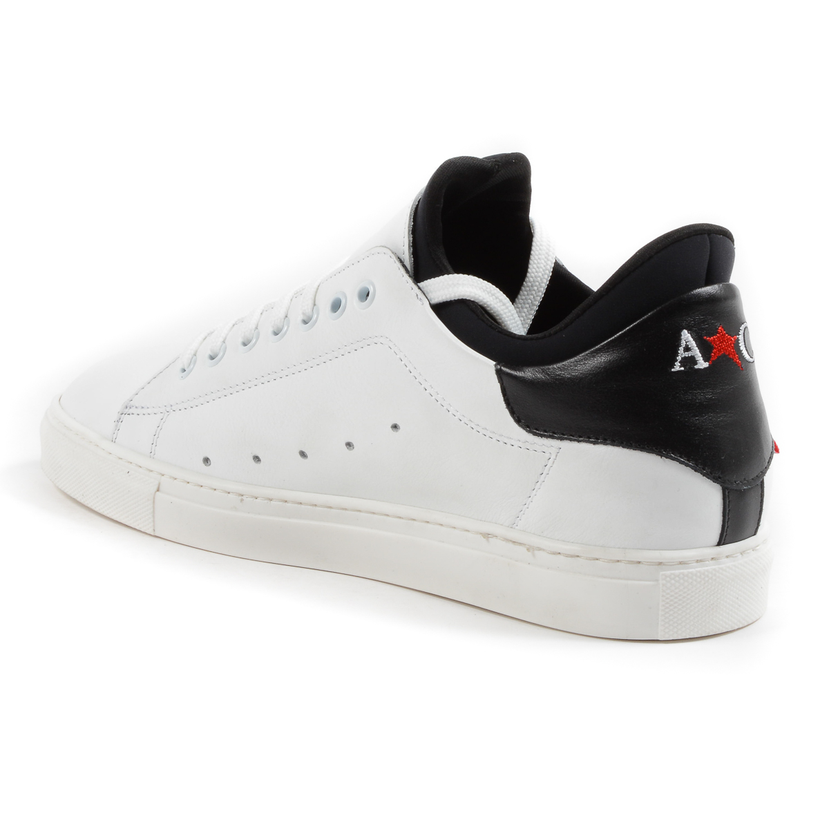 Andrew Charles Mens Sneaker White KANIE