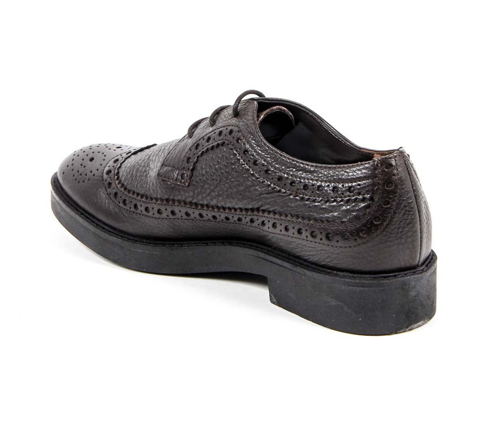 V 1969 Italia Zapato Brogue para Mujer B1670 CERVO T. MORO