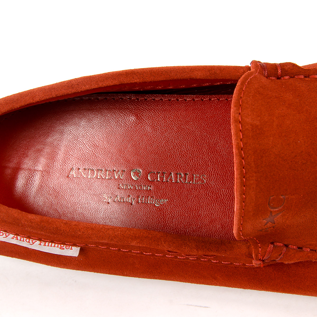 Mocasines Andrew Charles para hombre, color marrón TRON