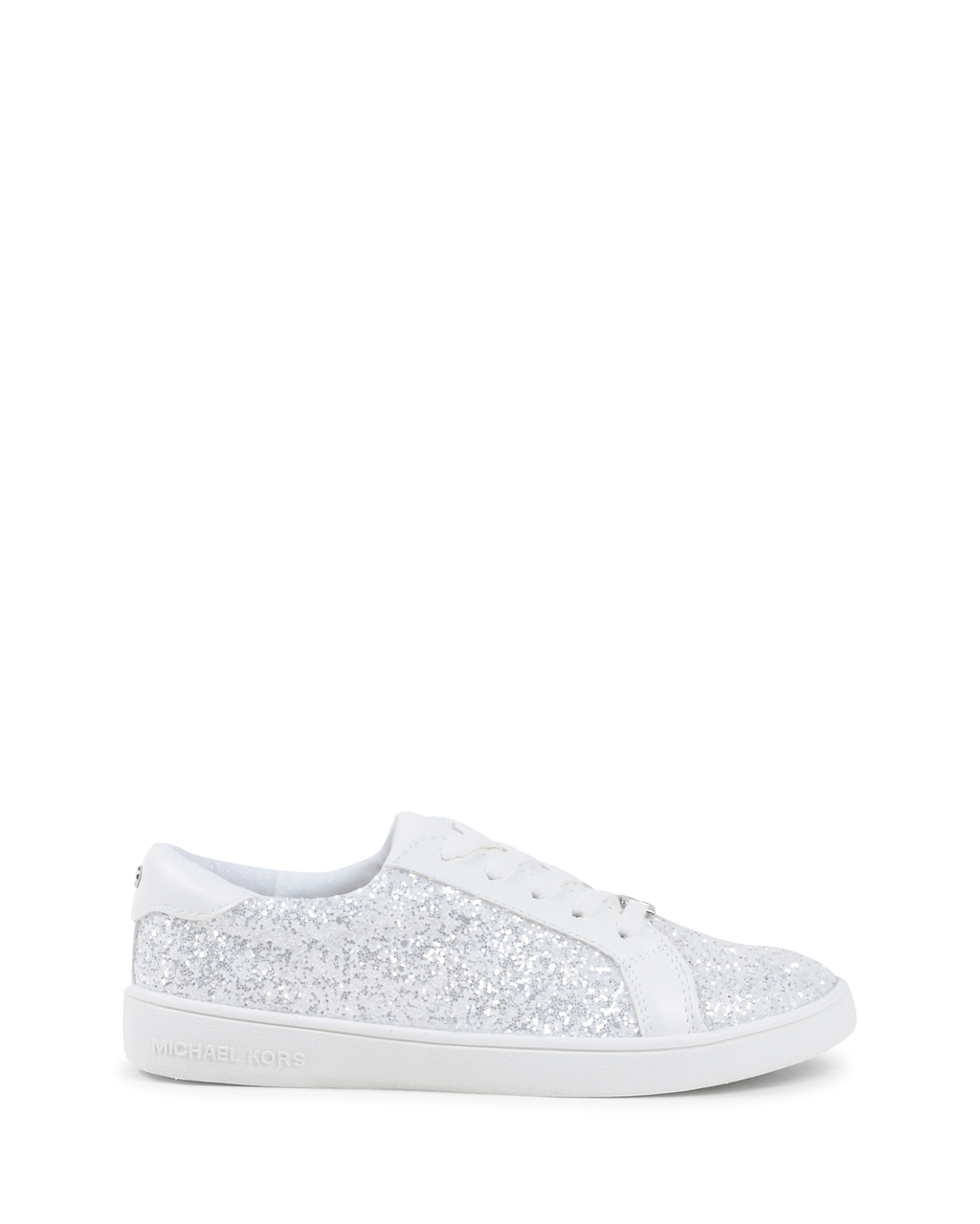 Zapatillas Michael Kors para niña blancas ZIA IVY ACE BLANCO BRILLO