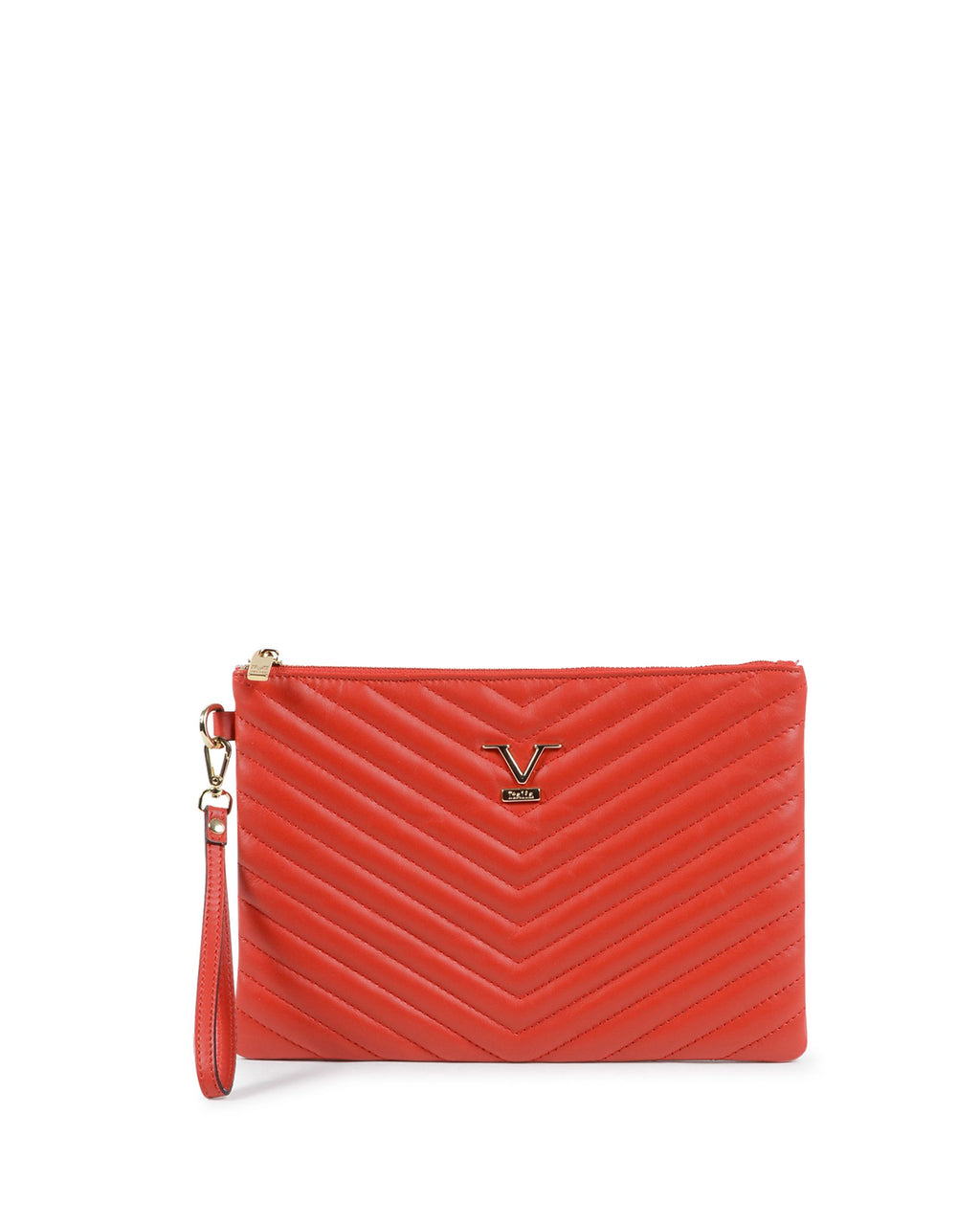 Bolso de mano para mujer V Italia rojo V613 52 SAUVAGE GINGER