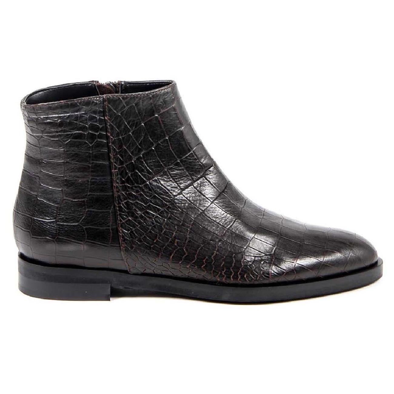 Botines para mujer V 1969 Italia B1993 COCCO CASHMERE T. MORO