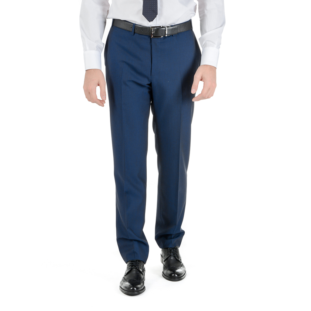 Canali Mens Suit Long Sleeves Blue