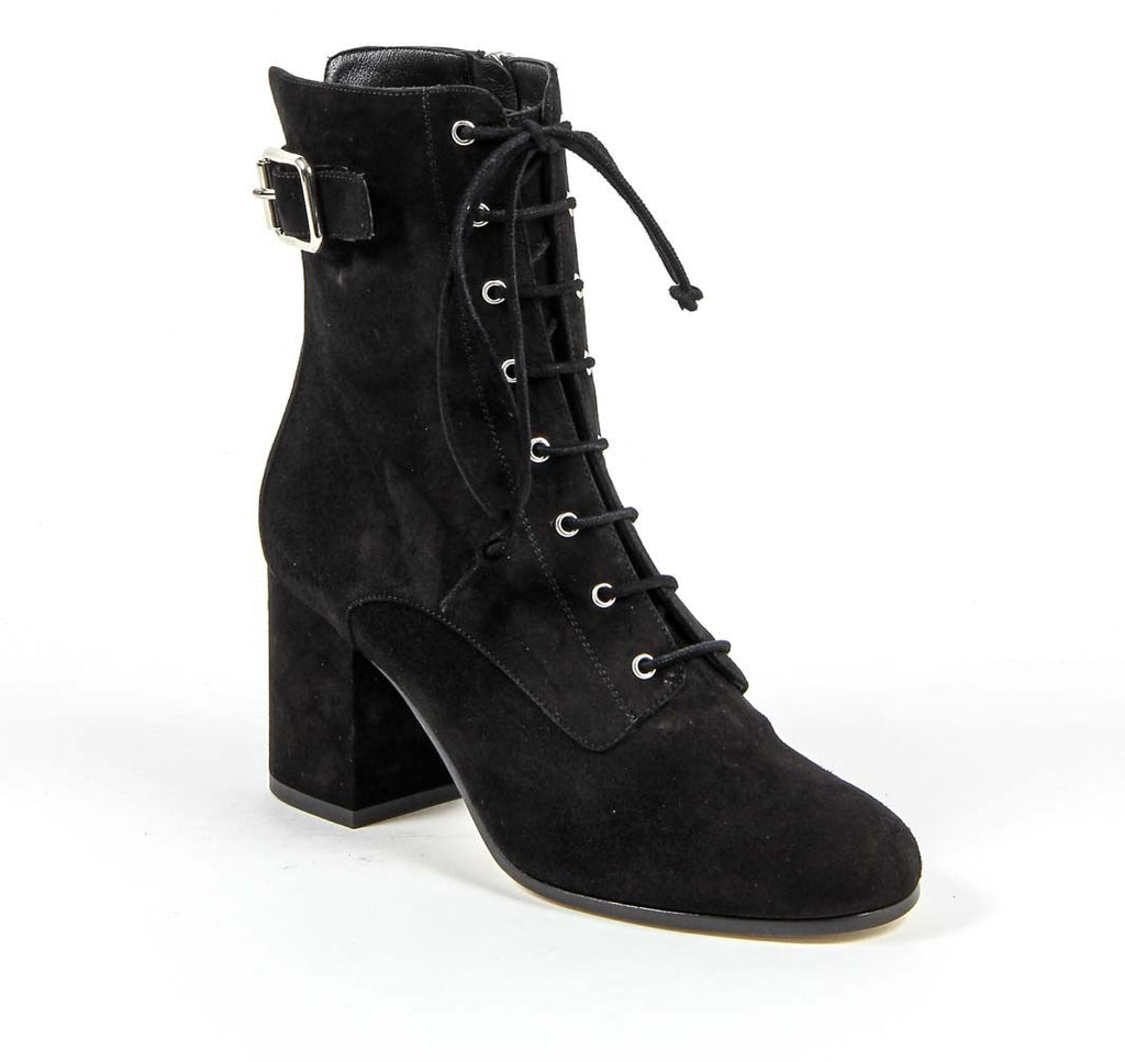 Bota corta de mujer V 1969 Italia 3115425 CAMOSCIO NERO