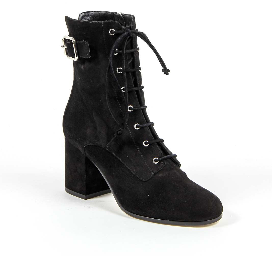 Bota corta de mujer V 1969 Italia 3115425 CAMOSCIO NERO