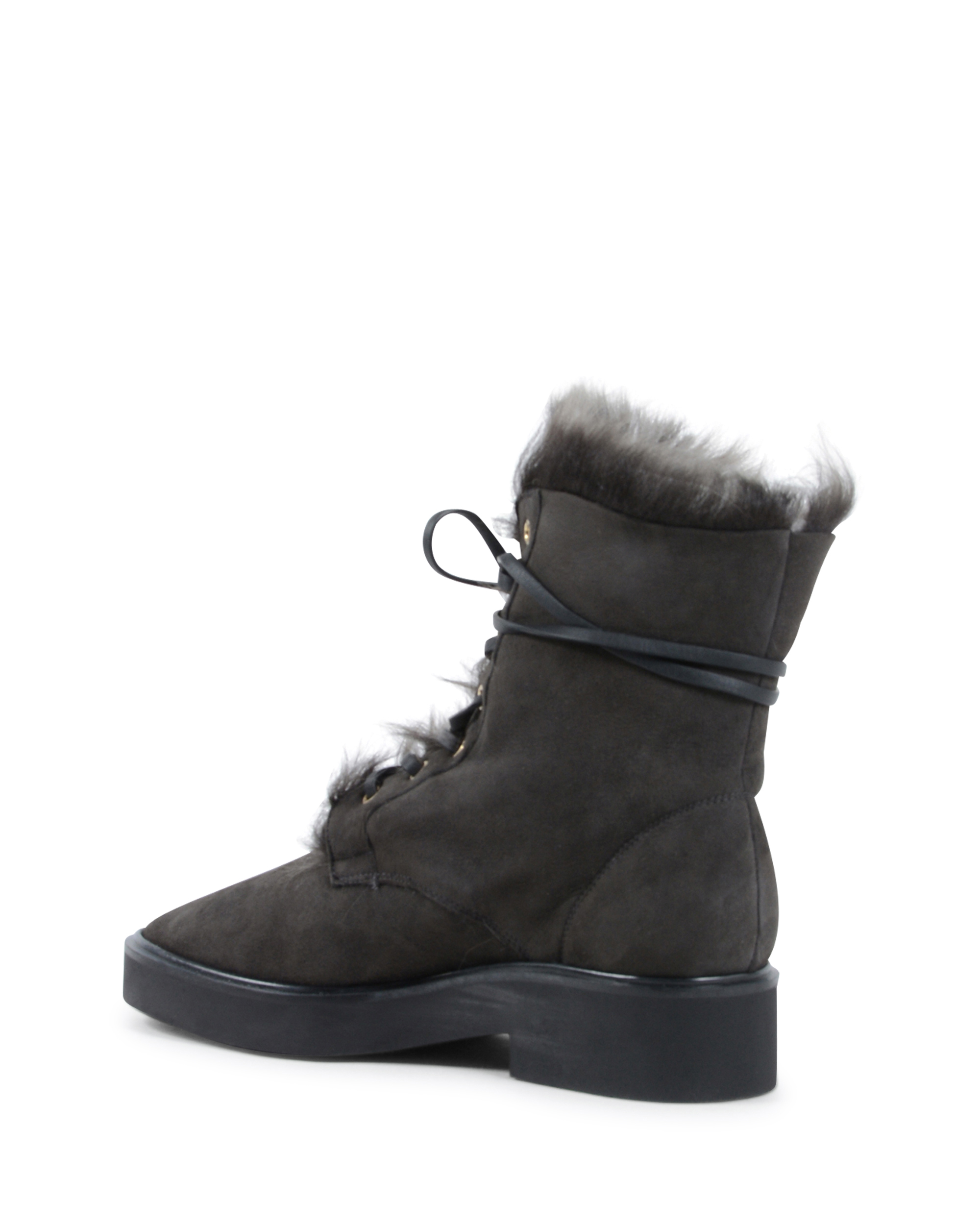 Bota corta Stuart Weitzman para mujer, gris oscuro, JISSIKA