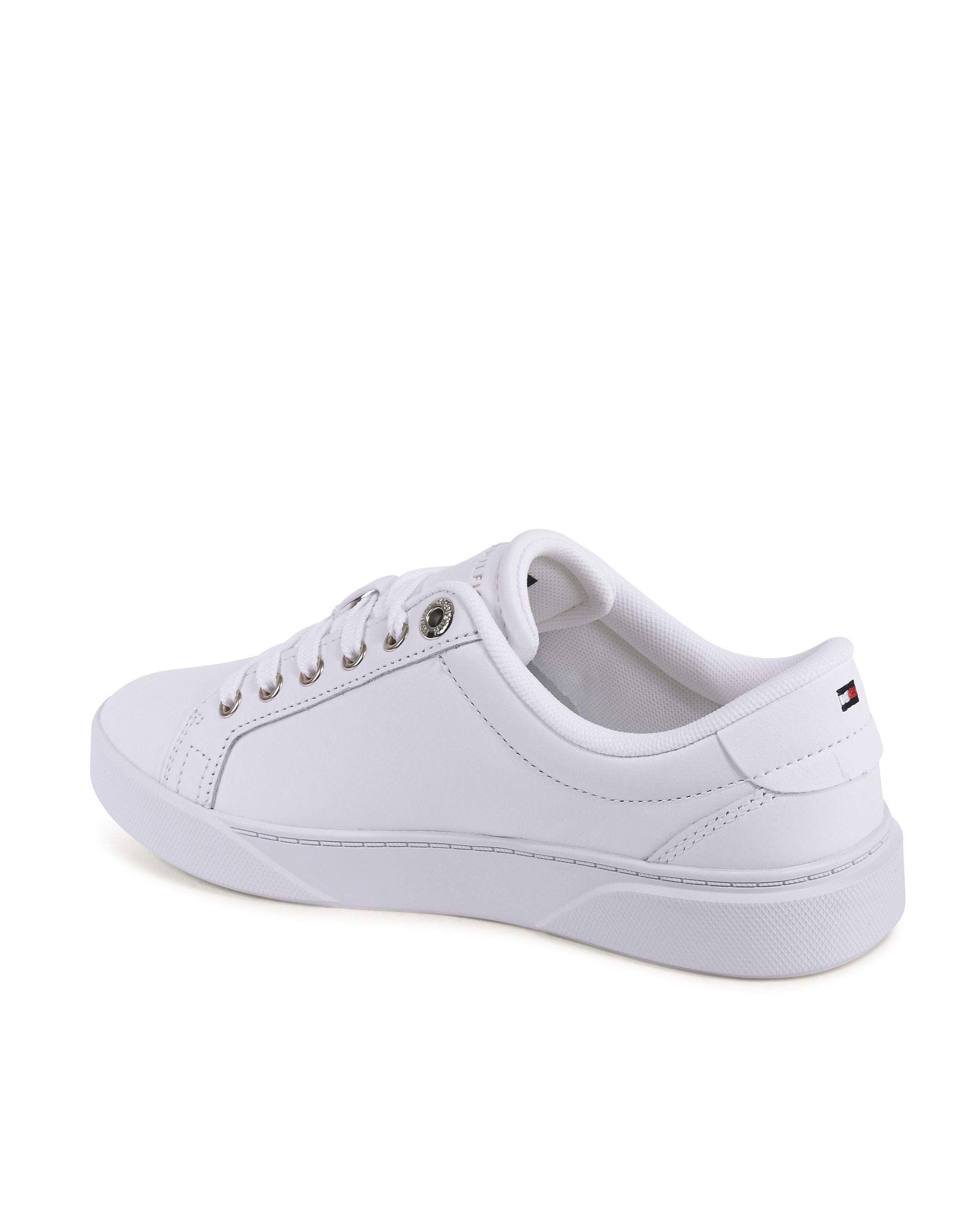 Zapatillas Tommy Hilfiger para mujer blancas FW0FW075600K7