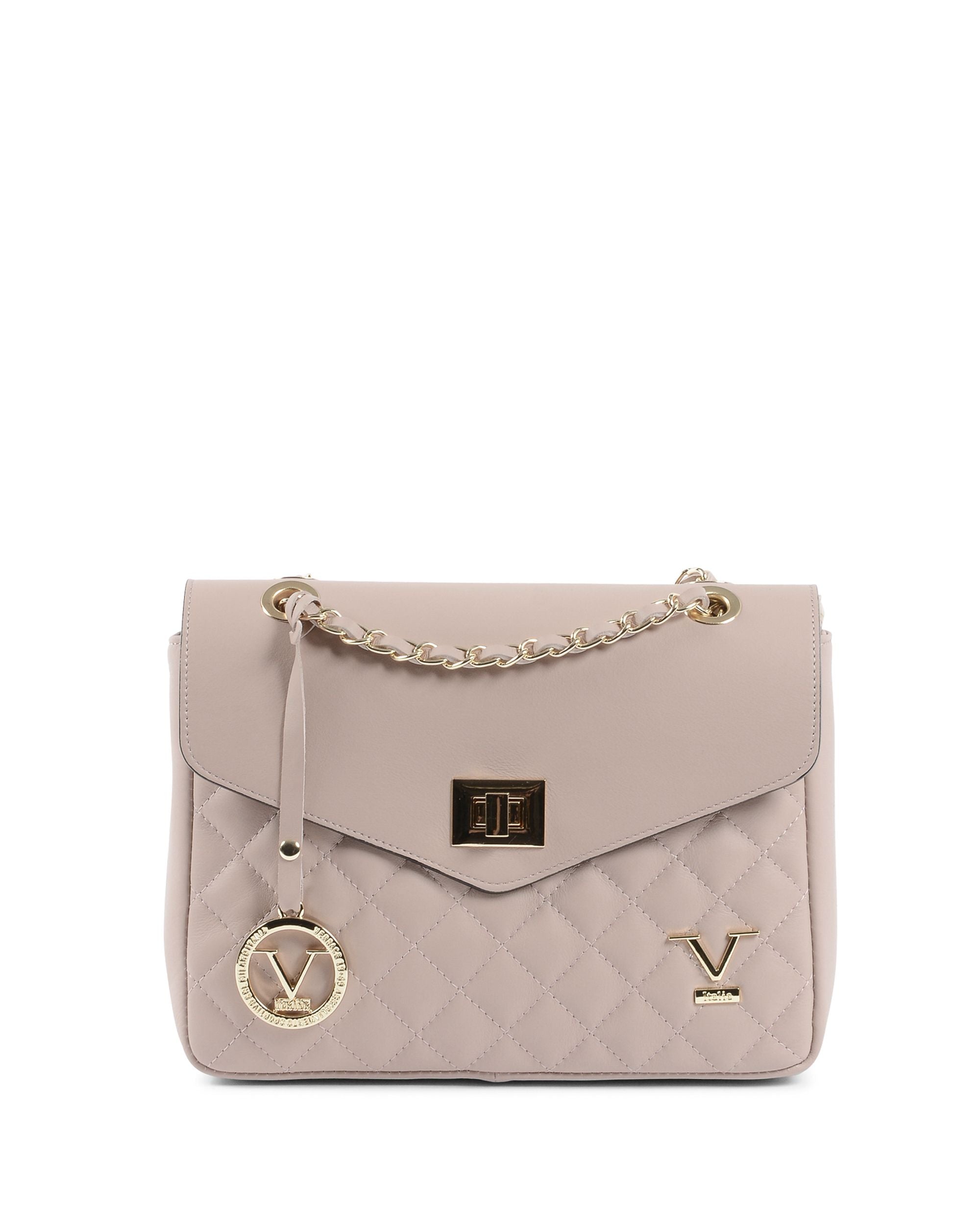 Bolso de mano para mujer V Italia color piel V024-G SAUVAGE NUDE