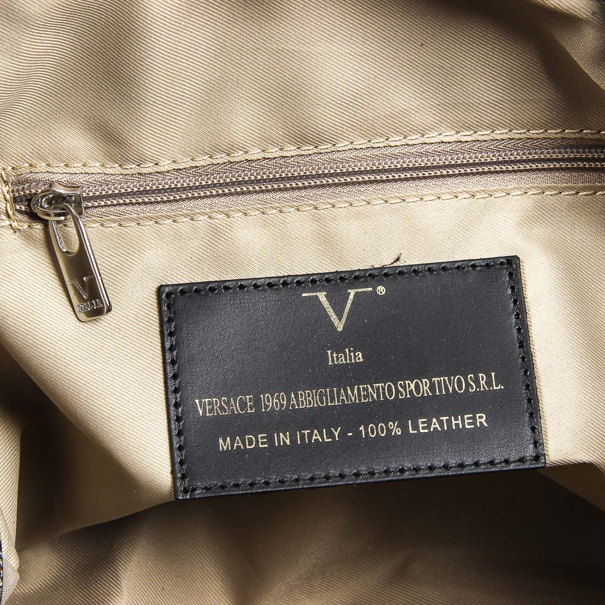 Bolso de mano para mujer V 1969 Italia V005-S AZUL SUAVE