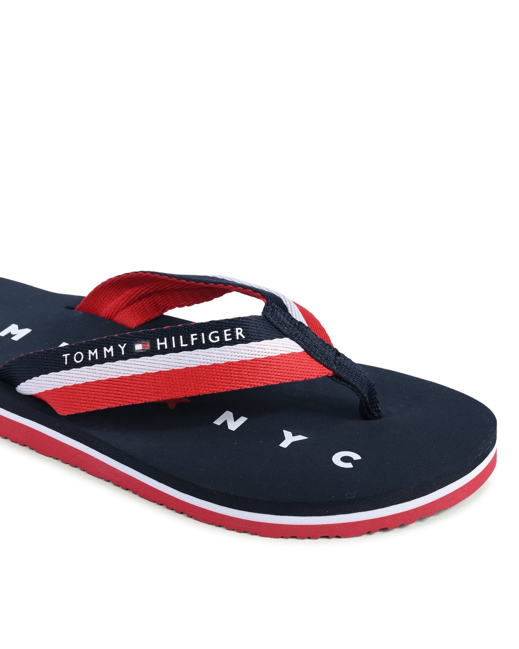 Chanclas Tommy Hilfiger para mujer azules FW0FW02370403