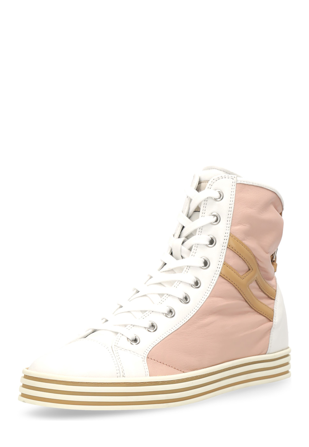 Zapatillas Hogan Rebel para mujer en color rosa HXW1820D66000PA0A09