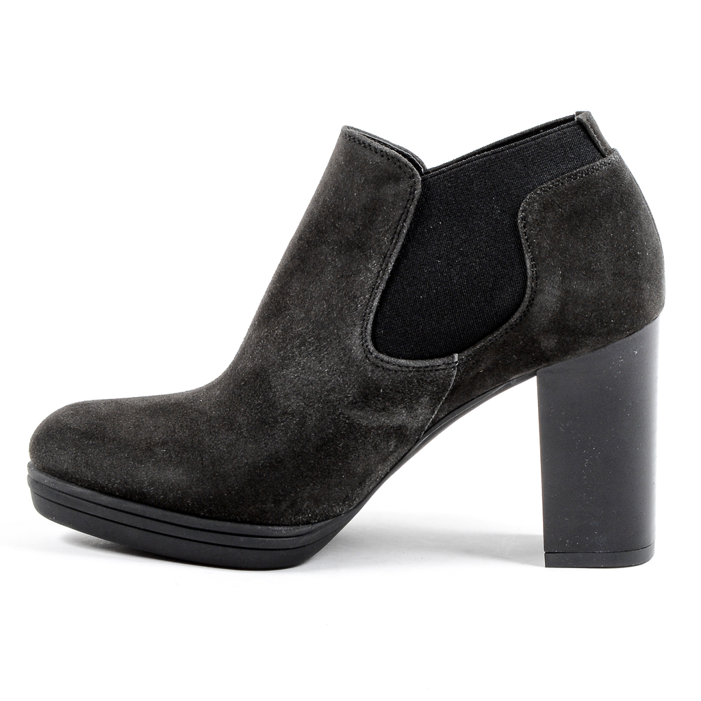 V 1969 Italia - Botines de tacón para mujer, color gris oscuro, GRACY
