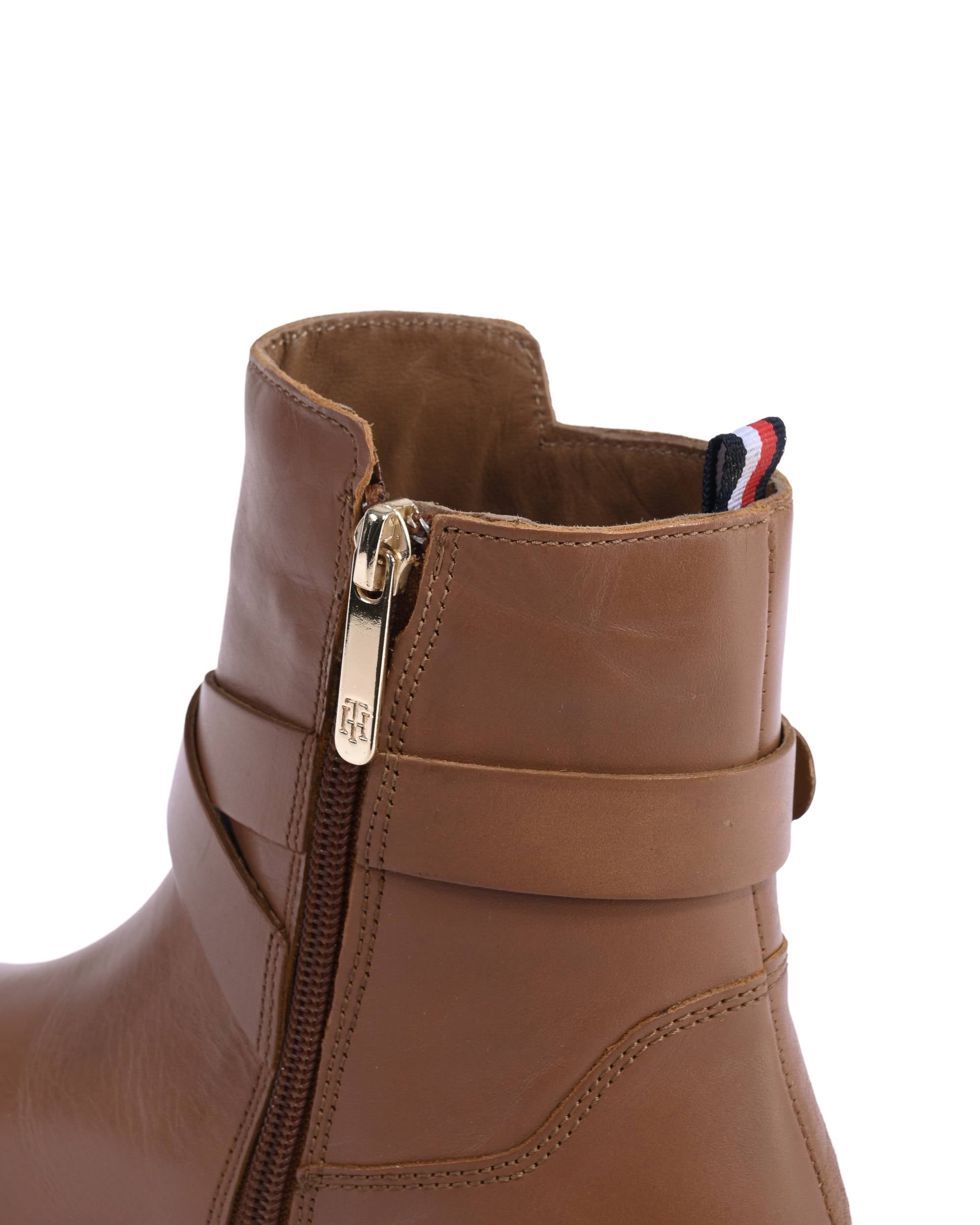 Botas Tommy Hilfiger para mujer MARRÓN FW0FW06753GTU