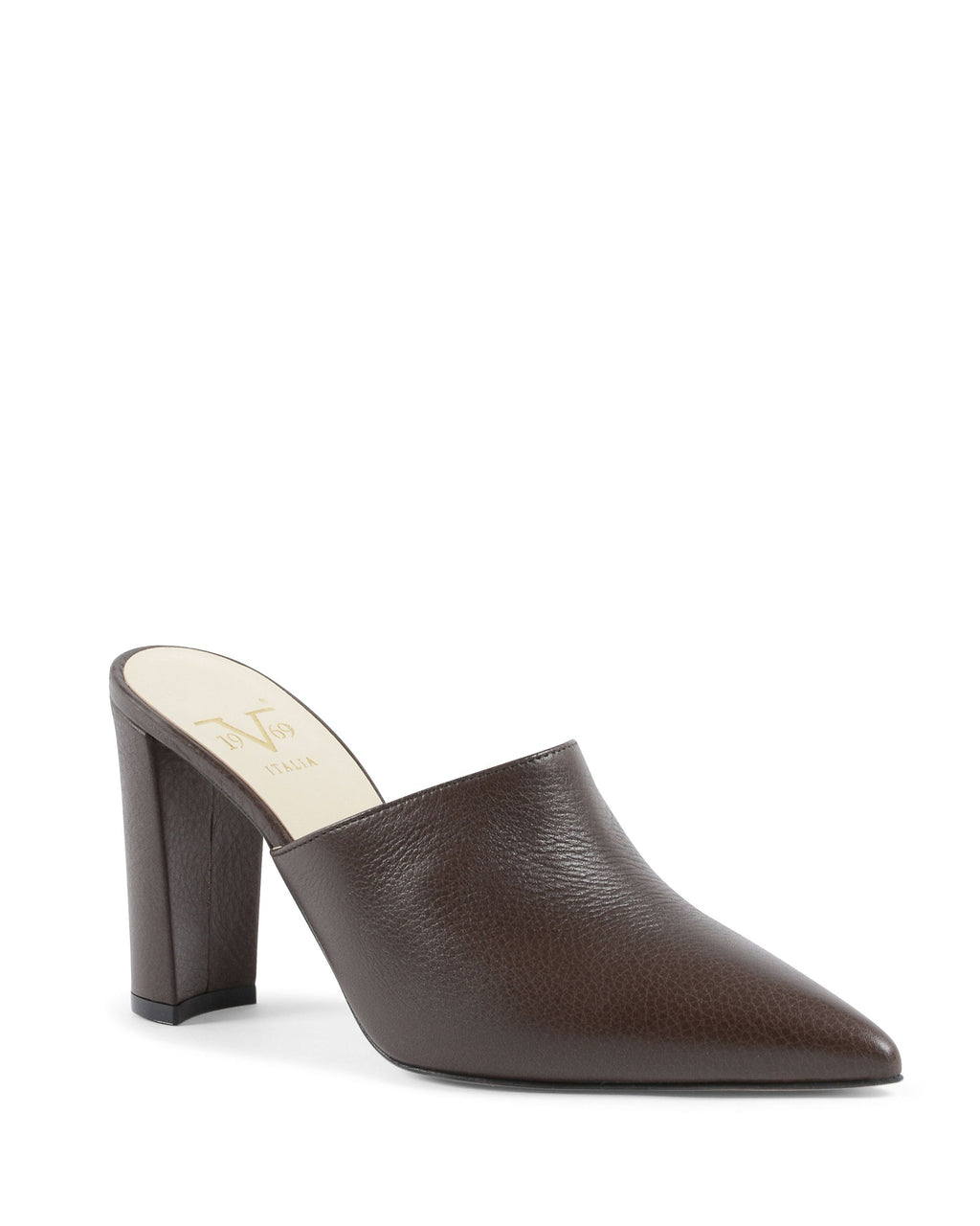 19V69 Italia Sandalias tipo mule para mujer marrón oscuro LEYA90 MELODY ALO MORO