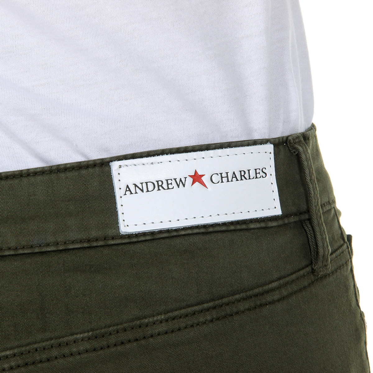 Pantalones Andrew Charles para mujer Verde CLAIRE