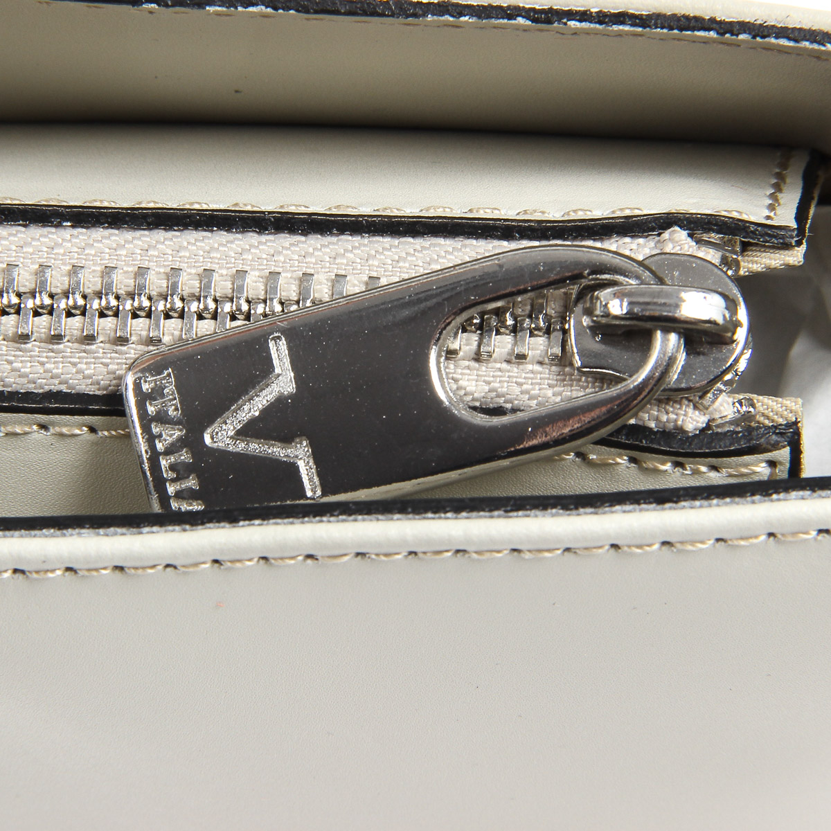 Bolso de mano para mujer V 1969 Italia V009-S RUGA CREMA