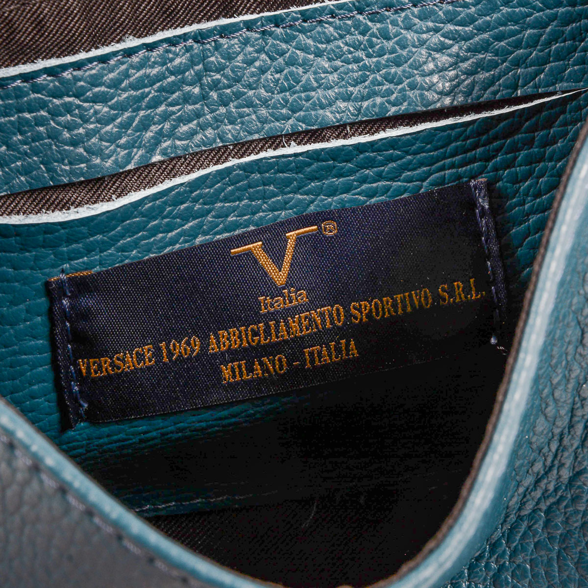 V 1969 Italia Womens Handbag Blue DUBLINO
