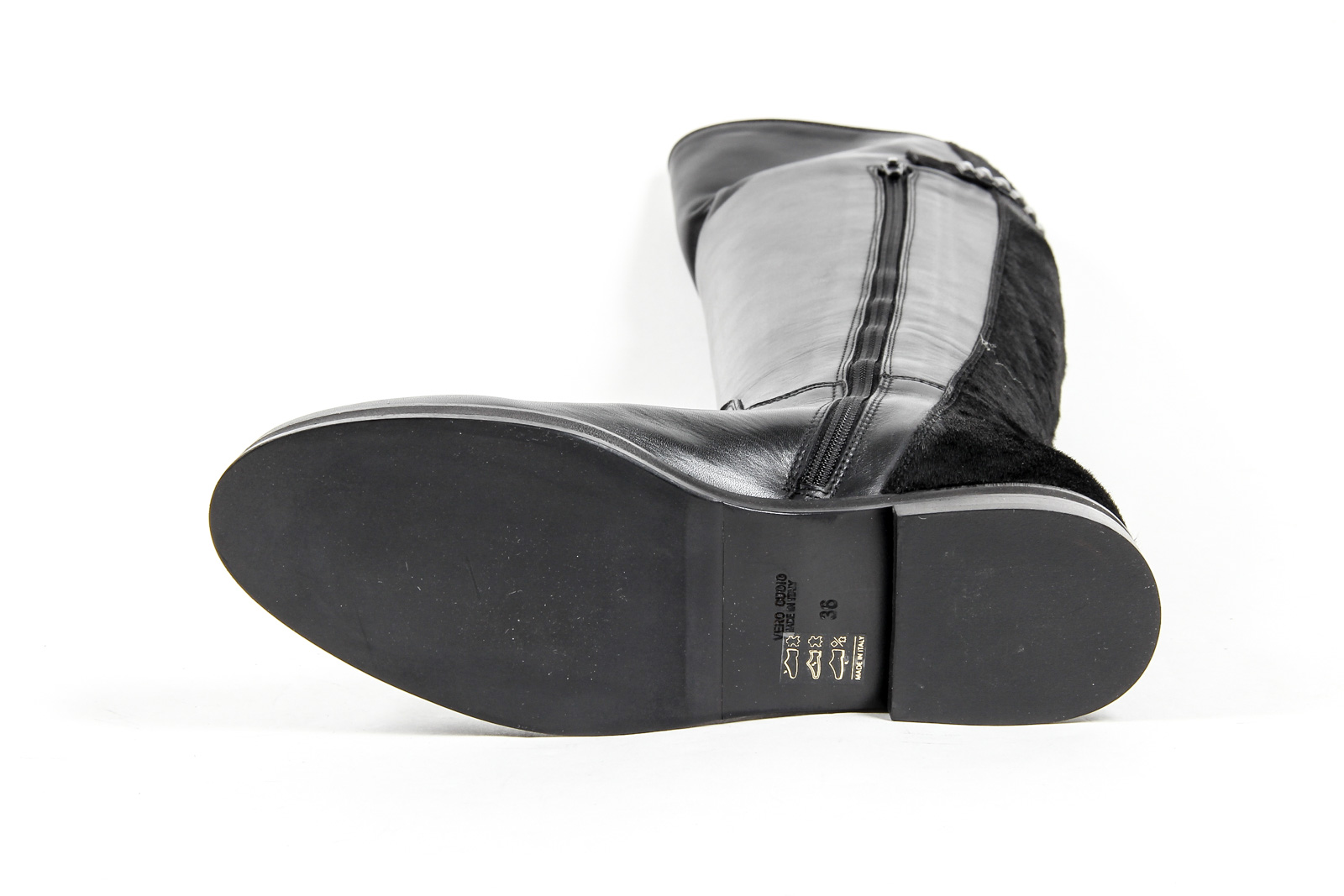 V 1969 Italia Womens Boot Black FAN