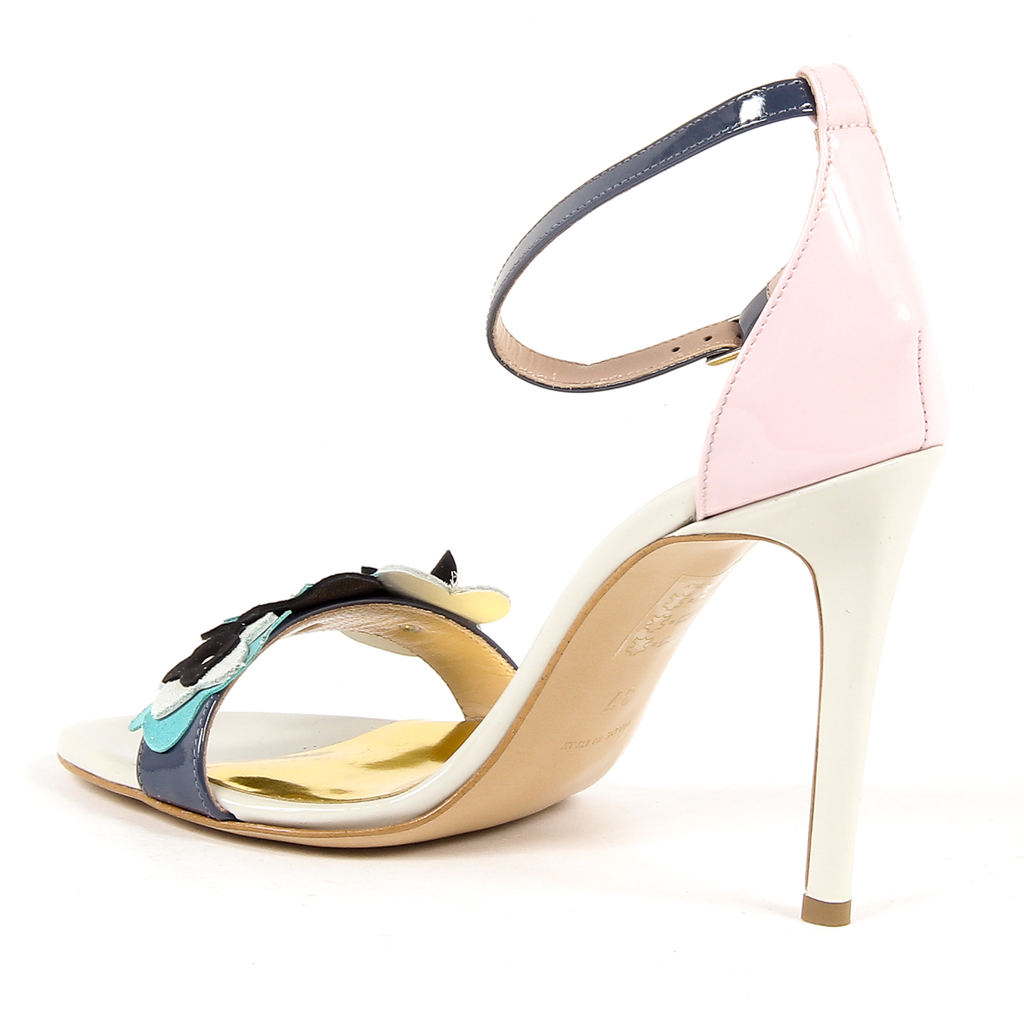 V 1969 Italia Sandalia de tira al tobillo para mujer Multicolor CATALINA