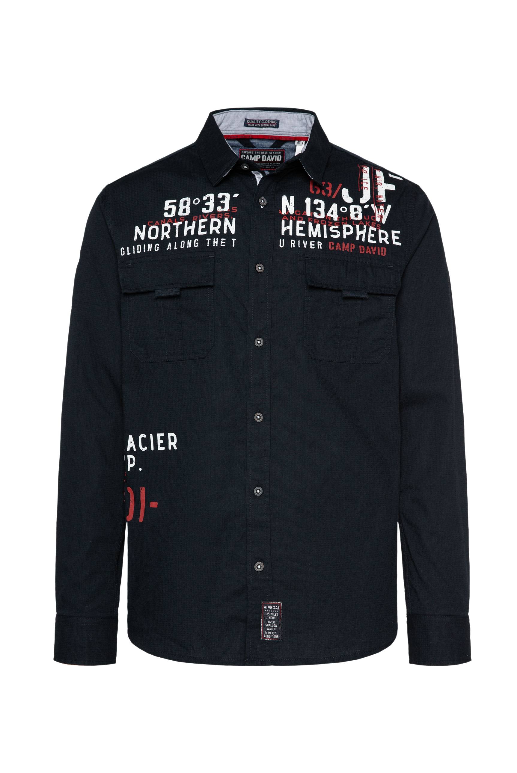 Camisa de Camp David para hombre