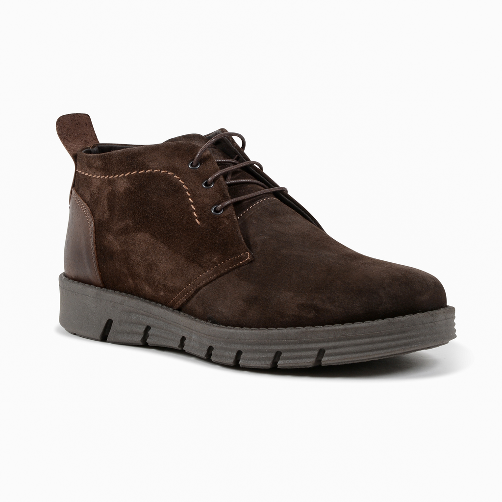 19V69 Italia Botines para hombre Marrón 930 CAMOSCIO T MORO