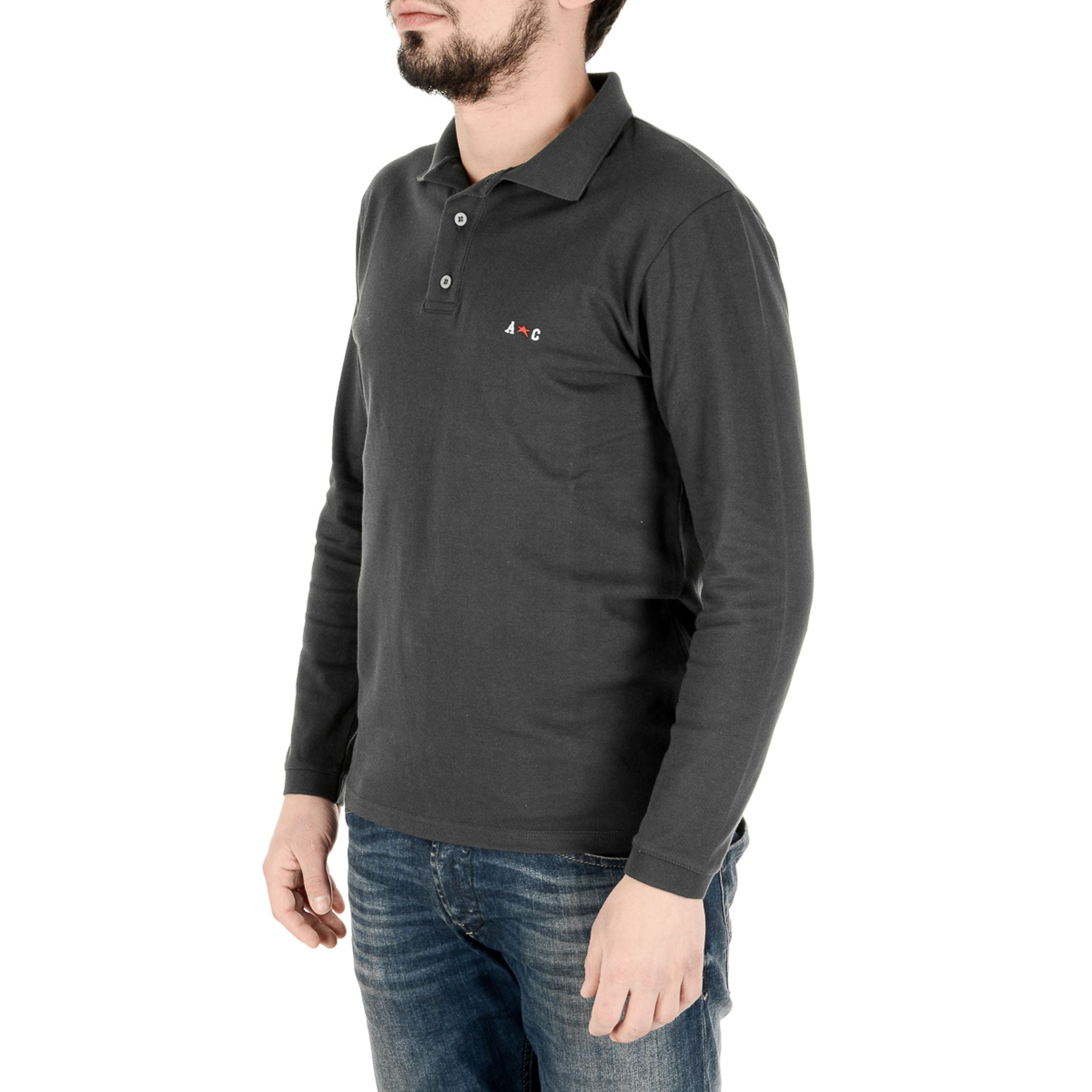 Polo para hombre Andrew Charles By Andy Hilfiger PT160 32001 ALABAMA GRIS OSCURO