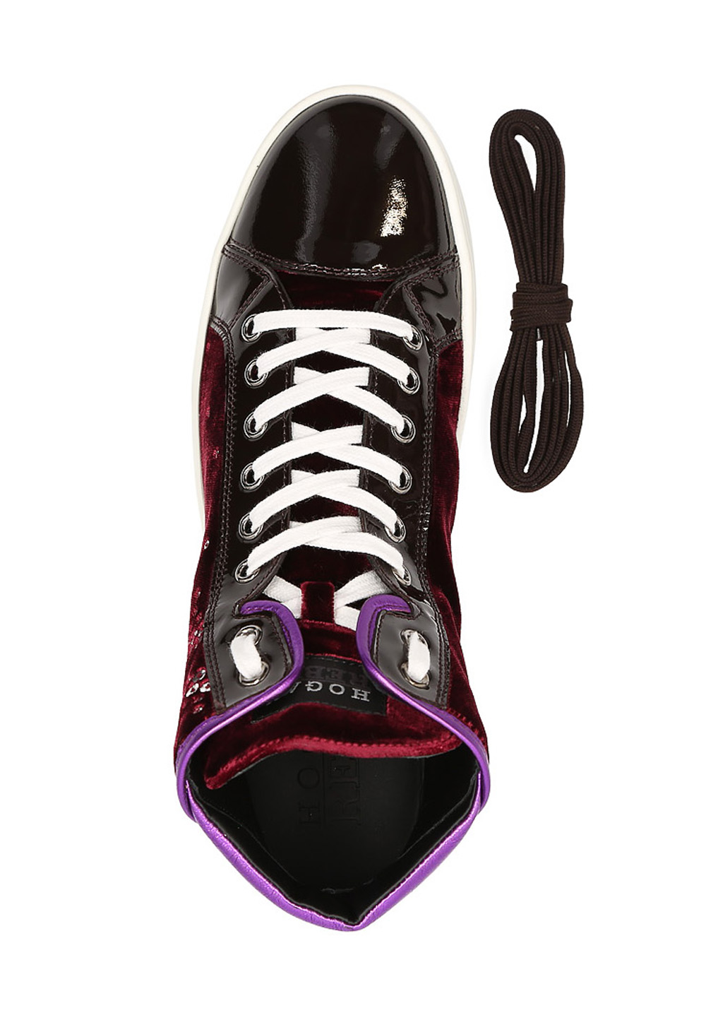 Zapatillas Hogan Rebel para mujer negras HXW1820N26166ZQ568M