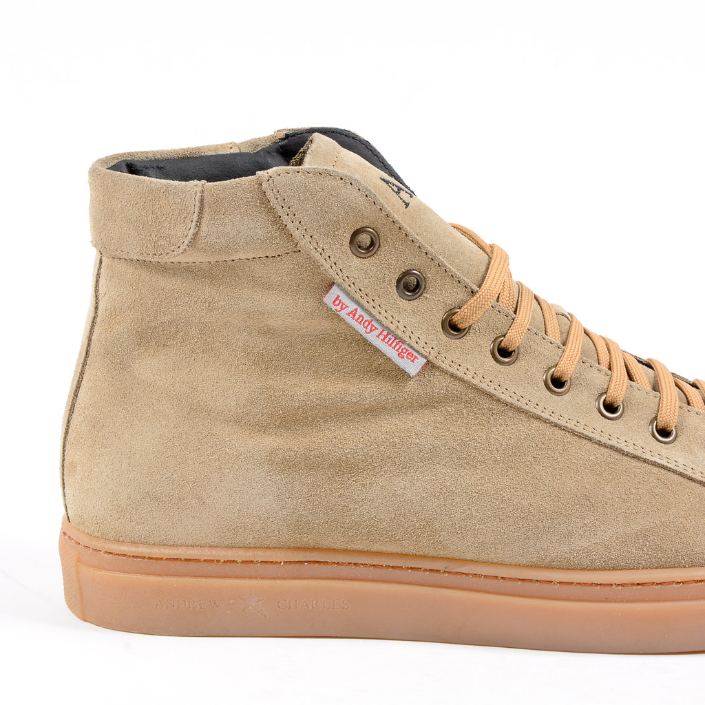 Andrew Charles Mens Sneaker Beige TED