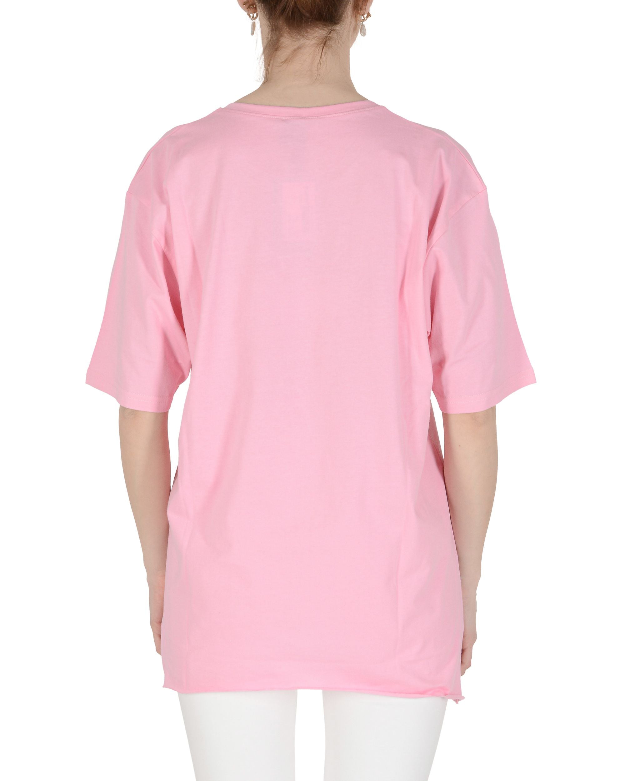 19V69 Italia Camiseta de mujer rosa SMILE PINK