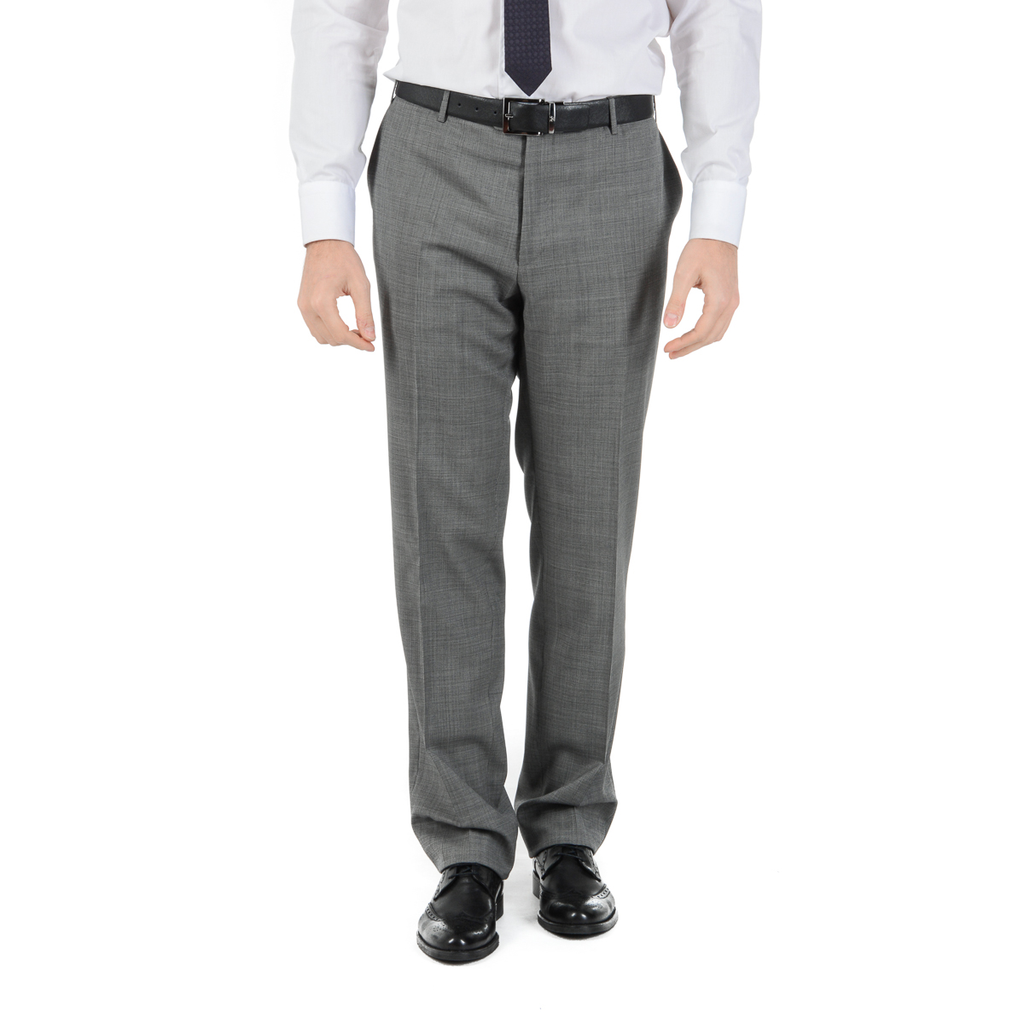 Corneliani Mens Suit Long Sleeves Grey Super 110's