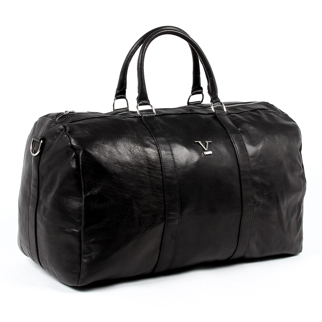 V 1969 Italia Mens Sport Bag Black BERLINO