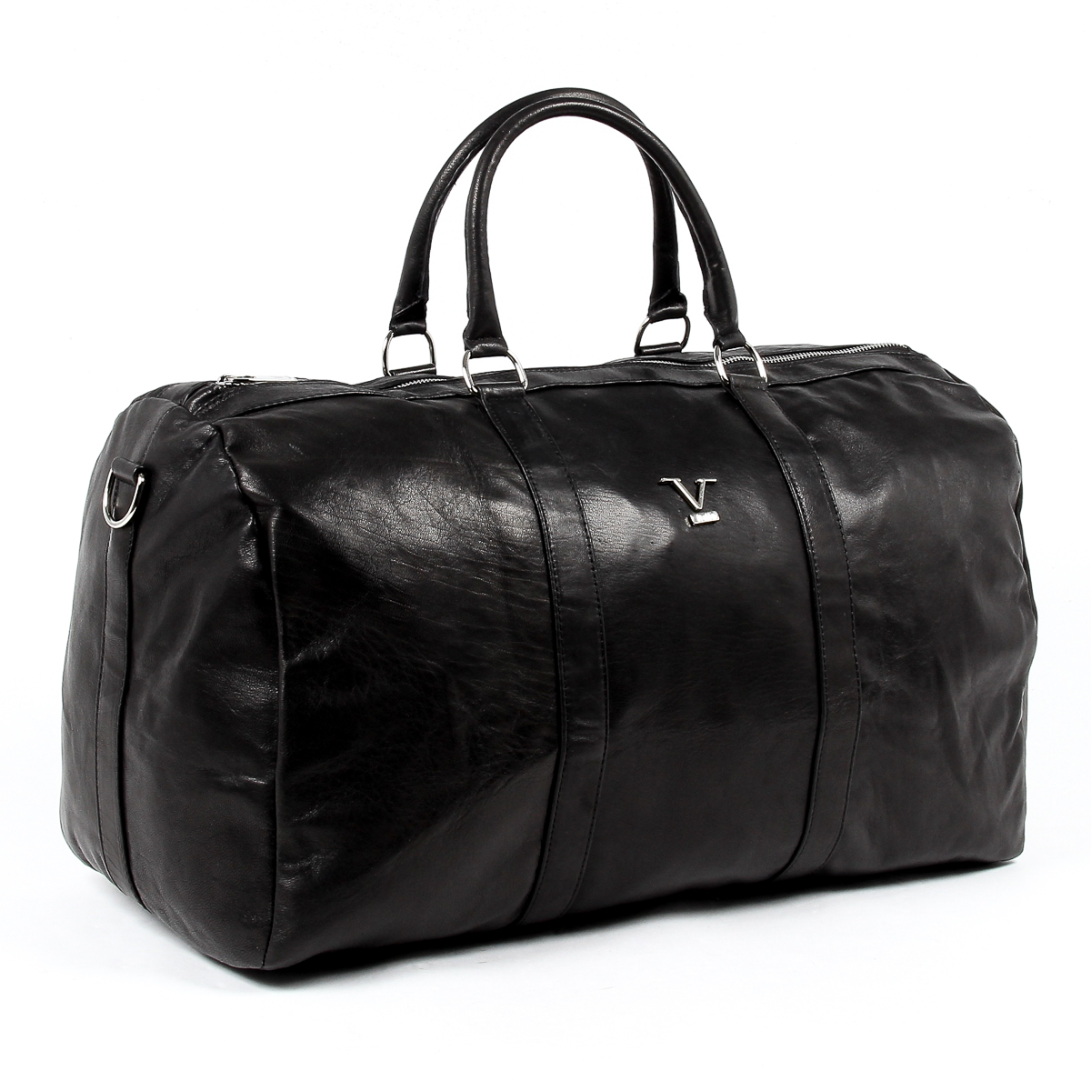V 1969 Italia Mens Sport Bag Black BERLINO