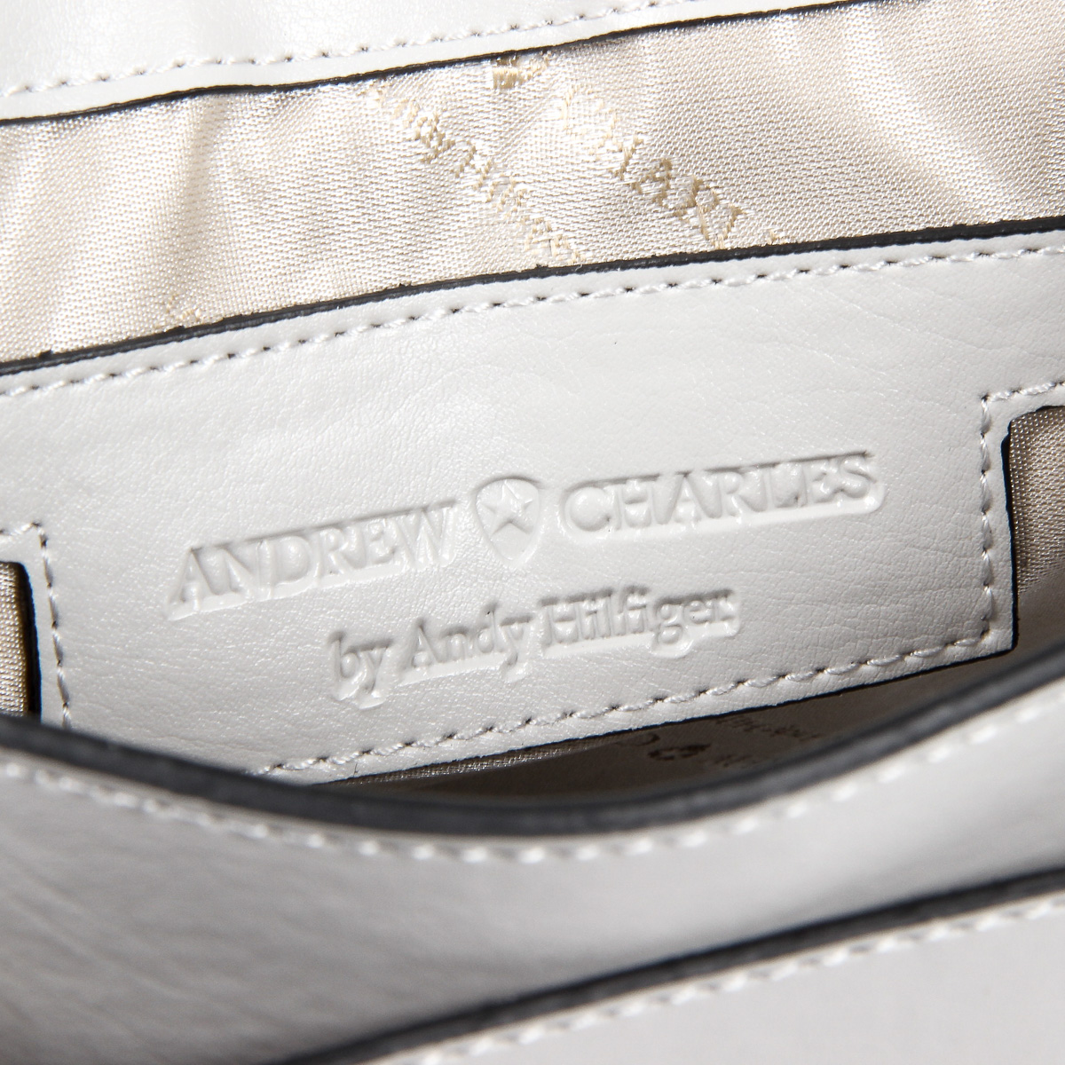 Bolso de mano para mujer Andrew Charles gris JOURNEY