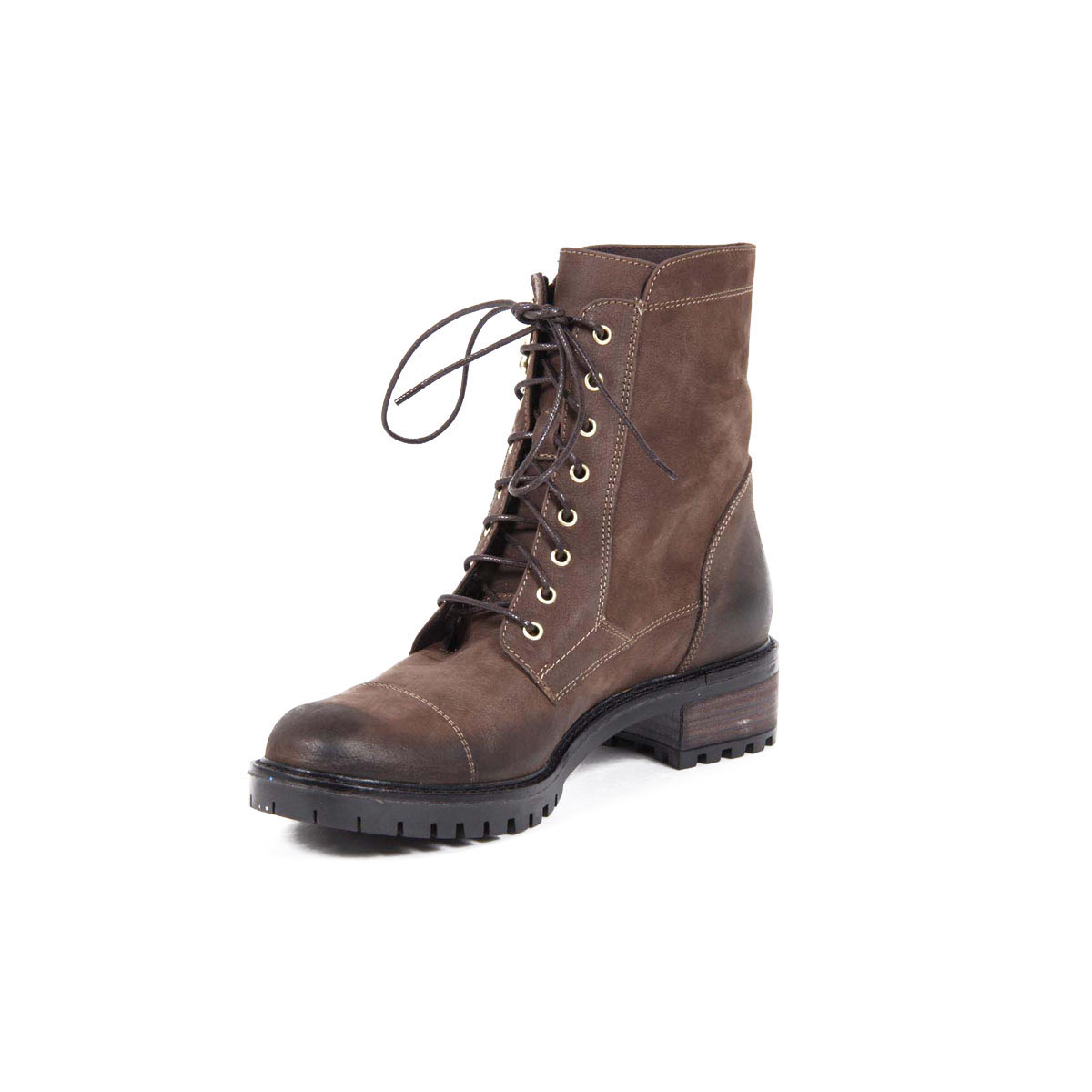 Bota corta para mujer V 1969 Italia B1476 MOHAIR T. MORO