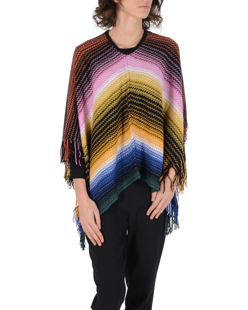 Poncho Missoni Mujer Multicolor POB1WMD61070001